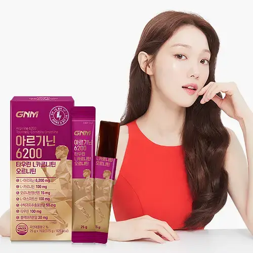 [이성경 PICK] GNM 아르기닌 6200 타우린 L카르니틴 1박스